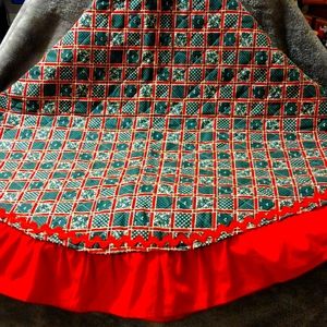 60in Homemade Tree Skirt.